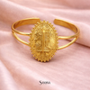BRACELET « AWA OVALE » – DORÉ