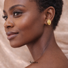 BOUCLES D’OREILLES « CAURI » – DORÉ