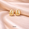 BOUCLES D’OREILLES « CAURI » – DORÉ