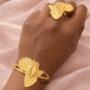 BRACELET MANCHETTE « ADAM» – DORÉ
