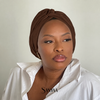 Turban uni Gackou Marron foncé — simulation de coloris