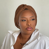 Turban uni Gackou Marron clair — simulation de coloris